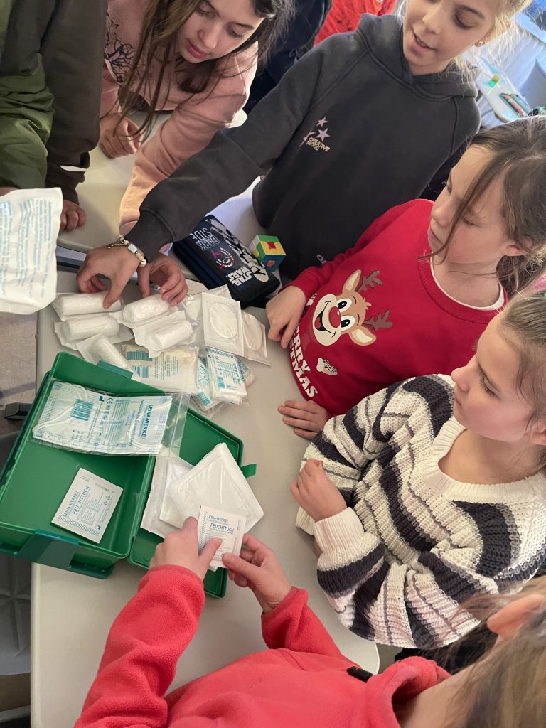 Szkolenie pierwszej pomocy w naszej szkole.